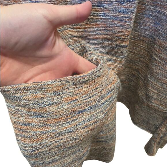 Madewell Summer Ryder Marled Multicolored Open Front Cardigan Size Medium EUC - Picture 6 of 7